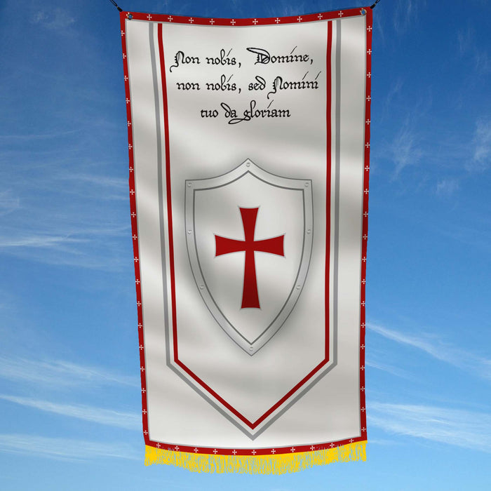 Knights Orders - Military Christian Western Europe Religious Societies Of Knights Flag Banner