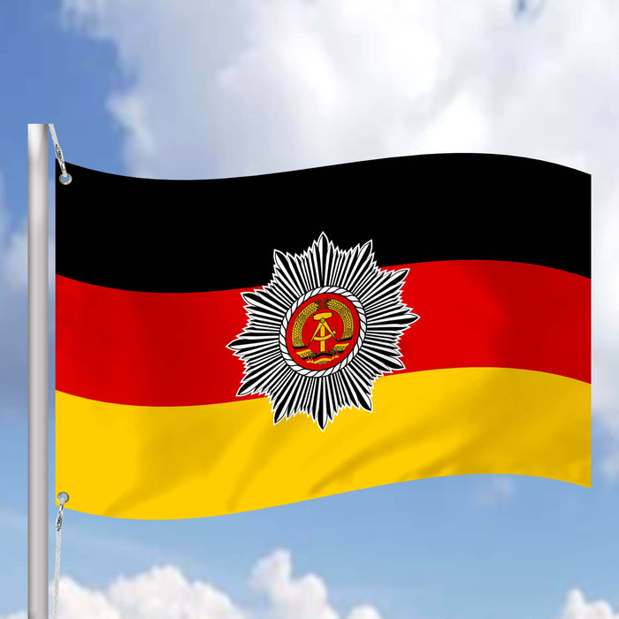 Estern German People's Police Flag Banner