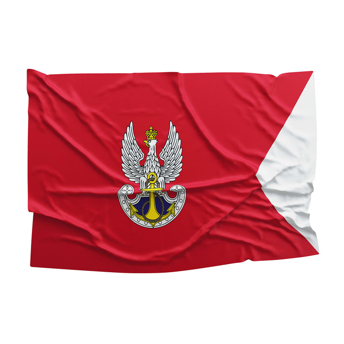 Polish Naval Ensign Flag Banner