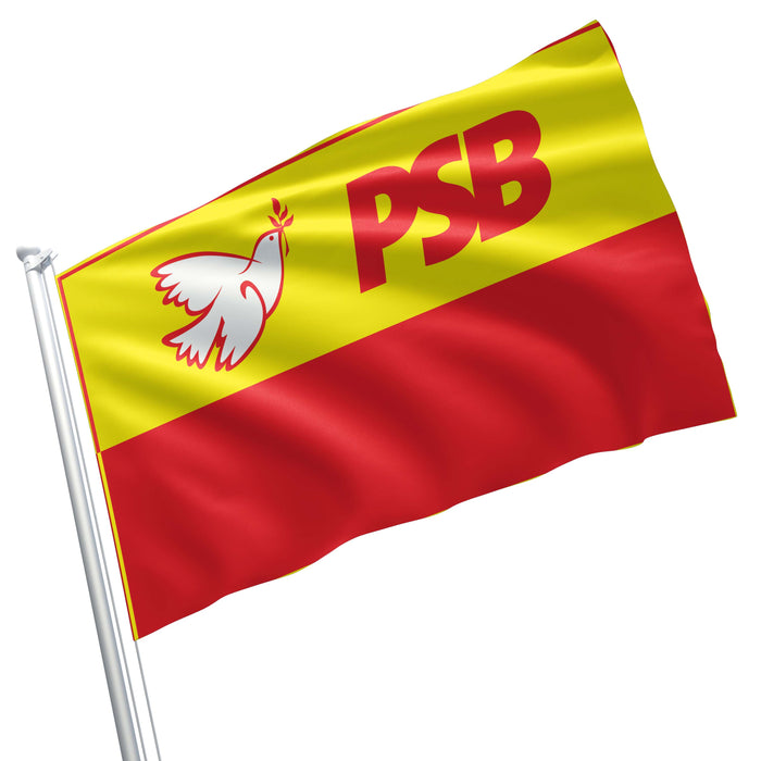 Socialist Parties of Brazil Flag Banner