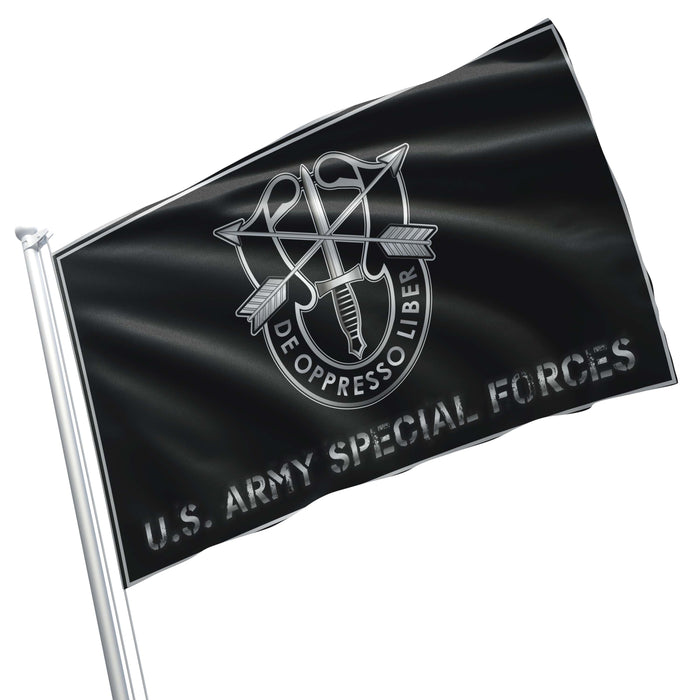 U.S. Army Special Foces - De Oppresso Liber Flag Banner