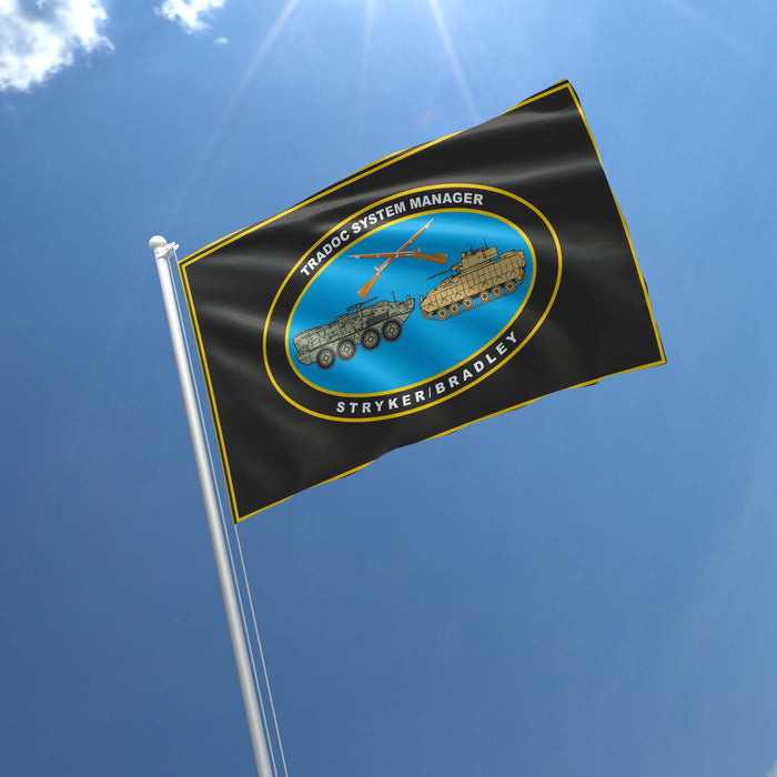 TRADOC System Manager US Army United Flag Banner