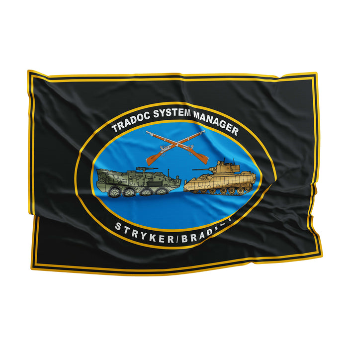 TRADOC System Manager US Army United Flag Banner