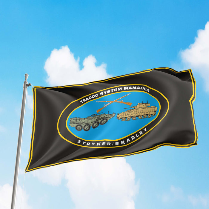 TRADOC System Manager US Army United Flag Banner