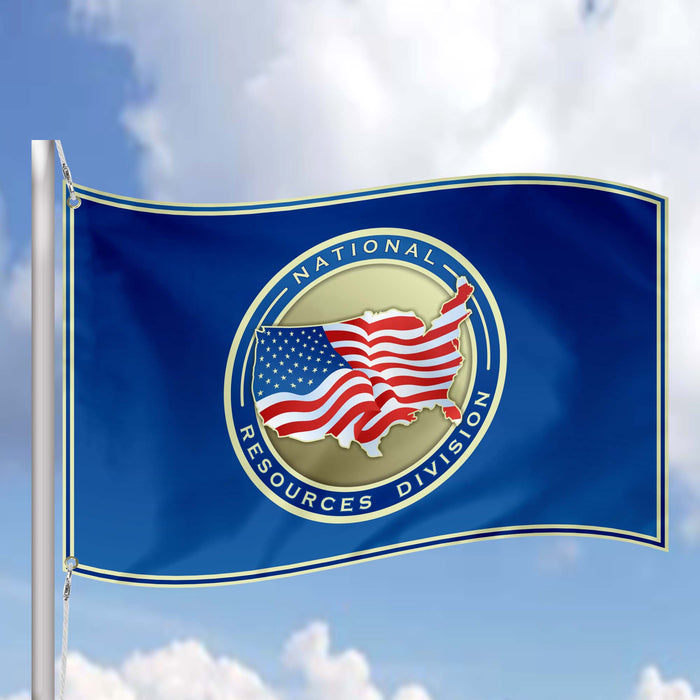 CIA National Resources Division Flag Banner