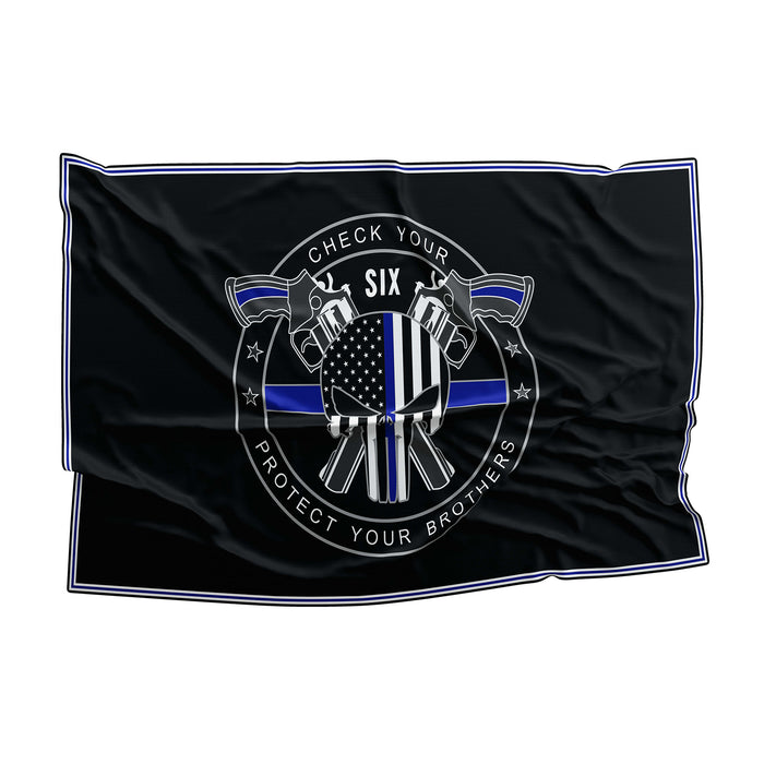 New York NYPD Police Flag Banner