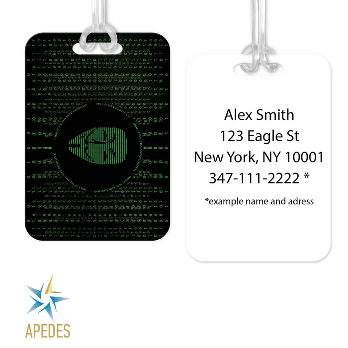 Anonymous Rectangle Luggage Tag