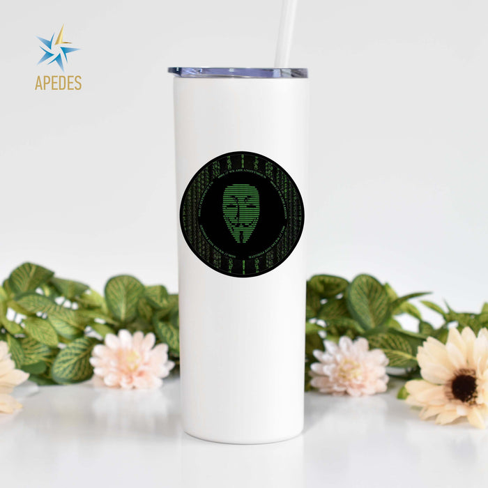 Anonymous Stainless Steel Skinny Tumbler 20 OZ