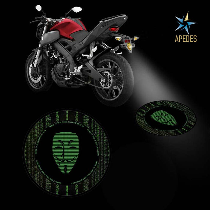 Anonymous USA Motorcycle Bike Car LED Projector Light Waterproof