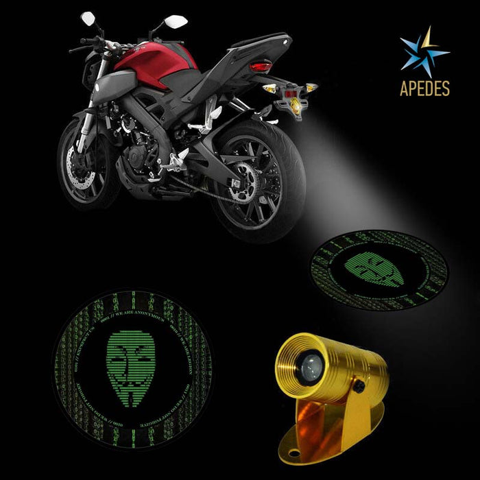 Anonymous USA Motorcycle Bike Car LED Projector Light Waterproof