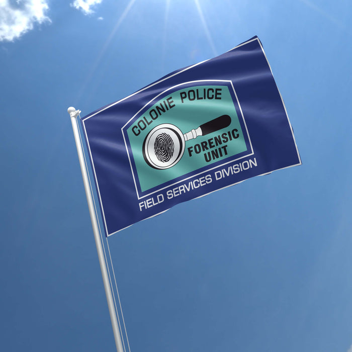 Field Services Division - Colonie Police Department Flag Banner