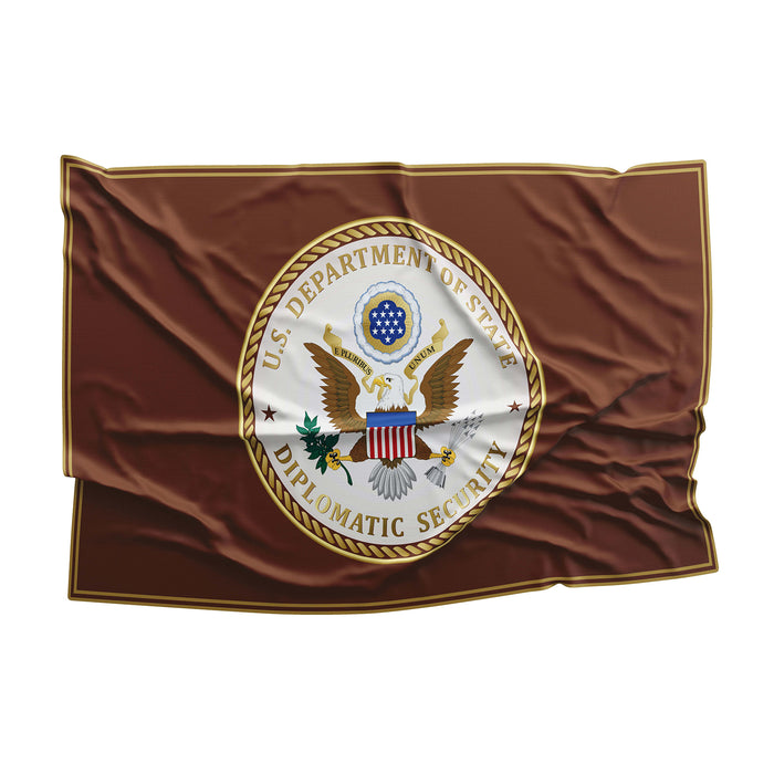 US Department of State Diplomatic Security DSS Flag Banner
