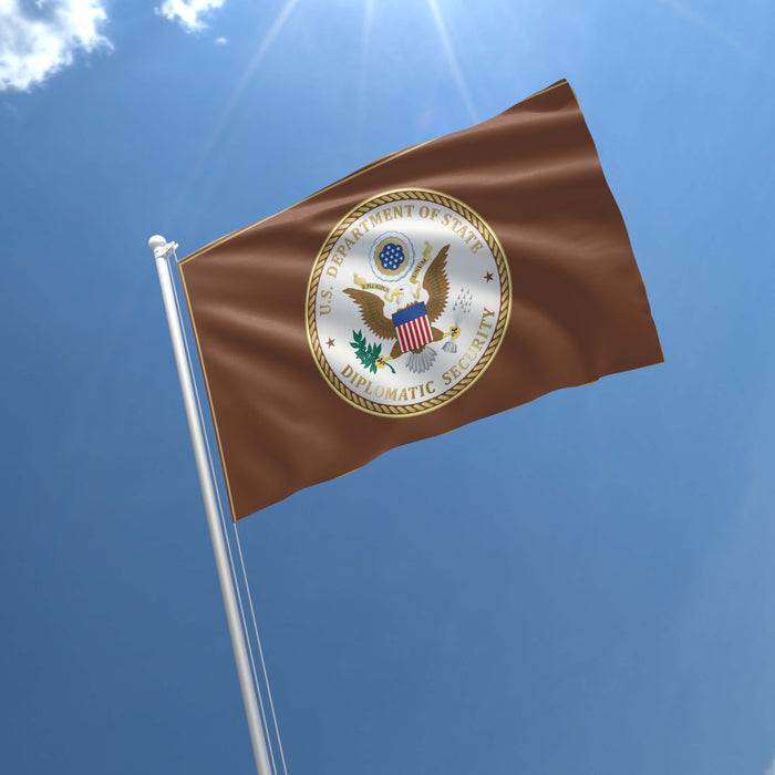 US Department of State Diplomatic Security DSS Flag Banner