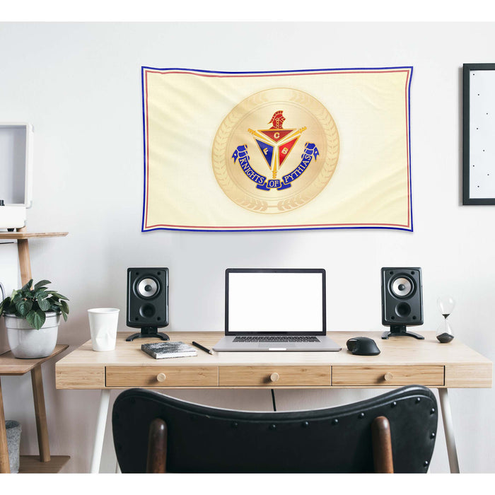 Knights of Pythias Fraternity USA Flag Banner