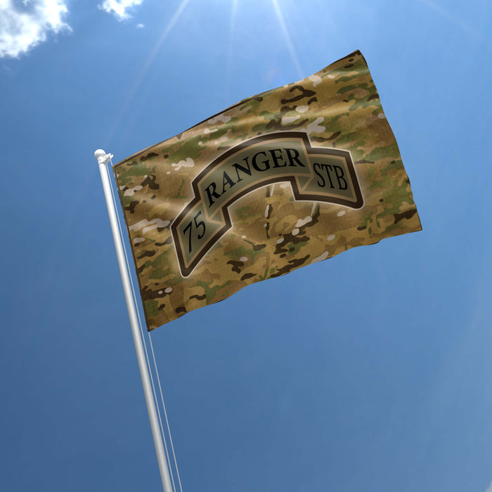 US Army 75rd Ranger STB Insignia Flag Banner