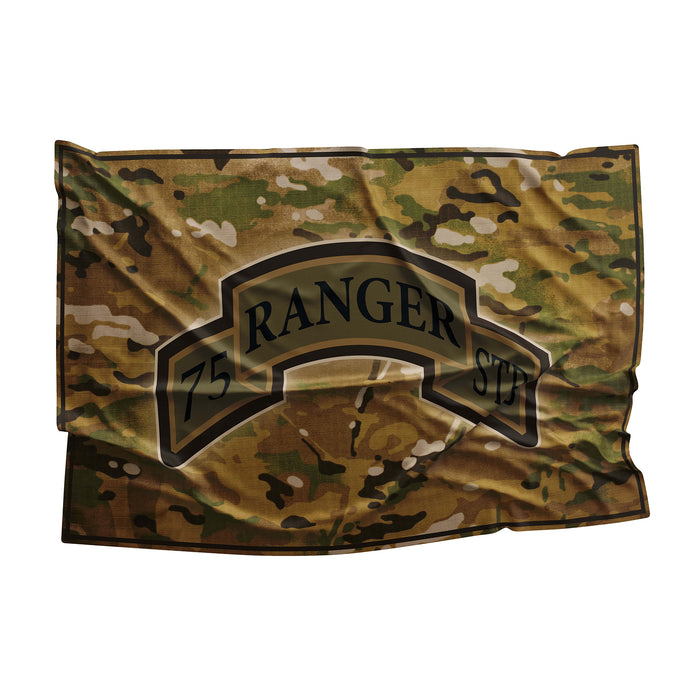 US Army 75rd Ranger STB Insignia Flag Banner
