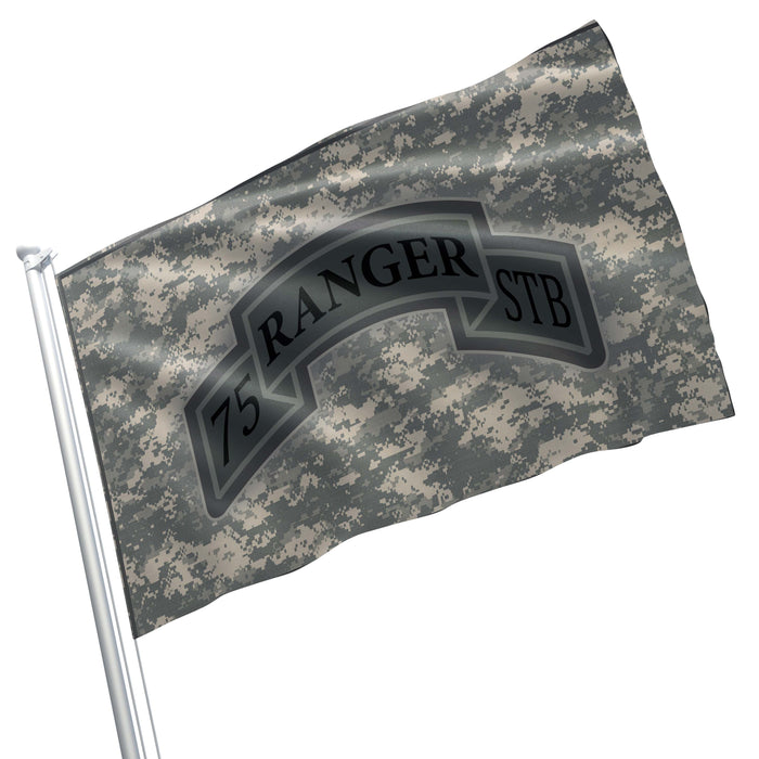 US Army 75rd Ranger STB Insignia Flag Banner