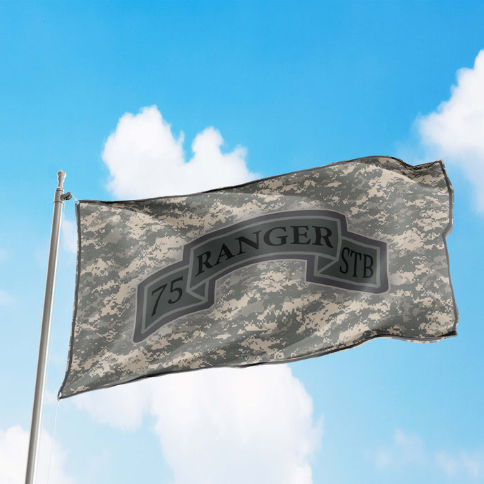 US Army 75rd Ranger STB Insignia Flag Banner