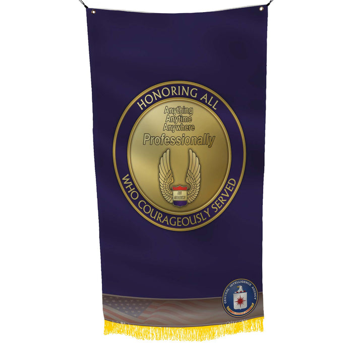 CIA Central Intelligence Agency Air America 1946-1976 Agency Flag Banner