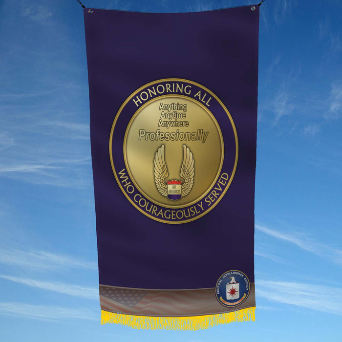 CIA Central Intelligence Agency Air America 1946-1976 Agency Flag Banner