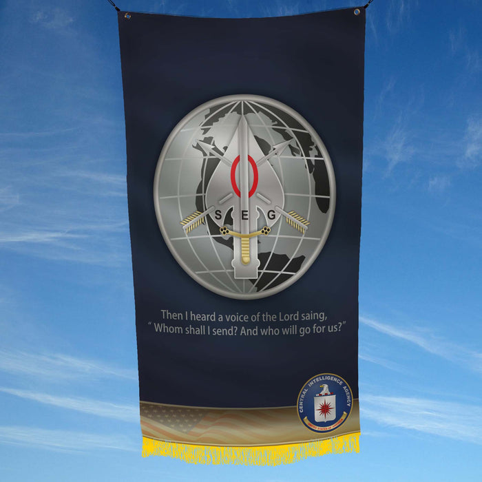 CIA NCS DO SAD SOEG ISA Intelligence Support Activity Task Force Orange Flag Banner