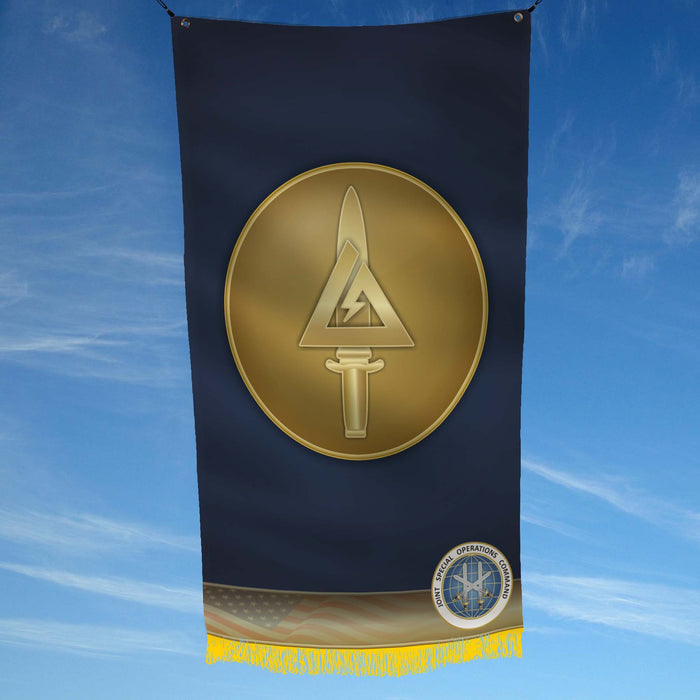 Delta Force Elite Tier 1 CAG Army Special Forces Joint Special Operations Command Flag Banner