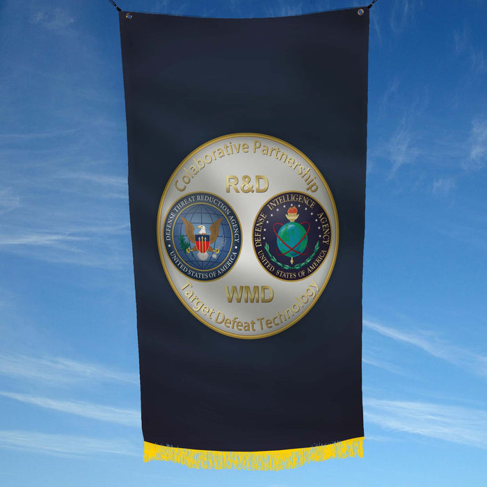 DIA DTRA HTRAC Hard Target Research & Analysis Center Target Defeat Technology Flag Banner