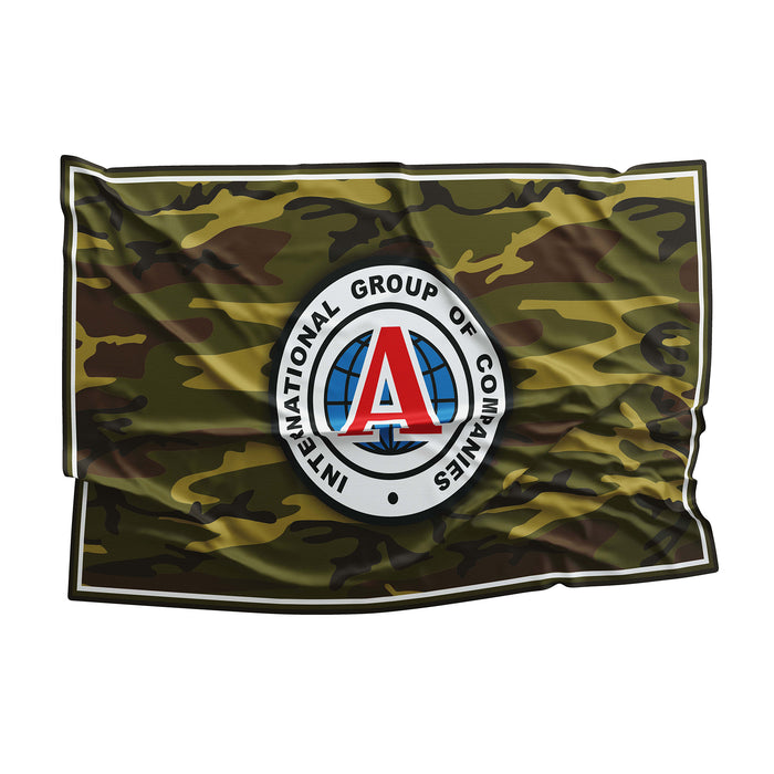 Antiterror Private Military Company International Group Of Companies Flag Banner