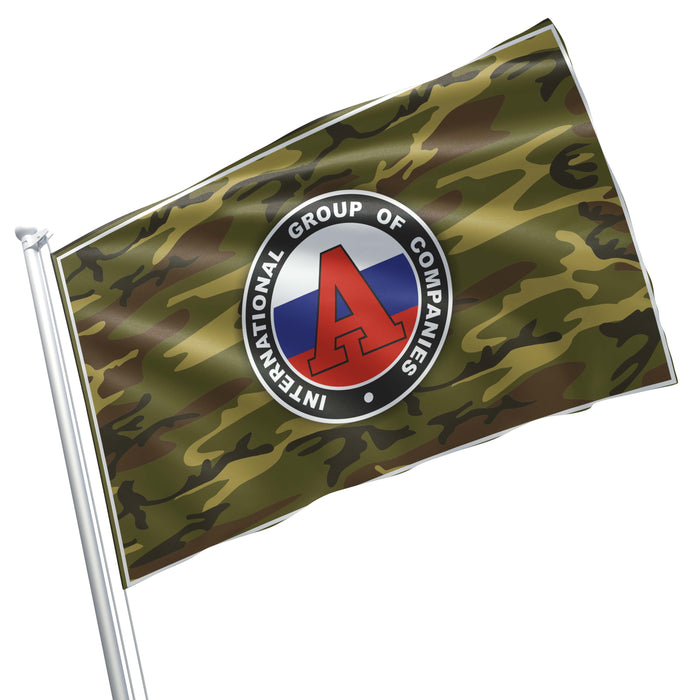 Antiterror Private Military Company International Group Of Companies Flag Banner