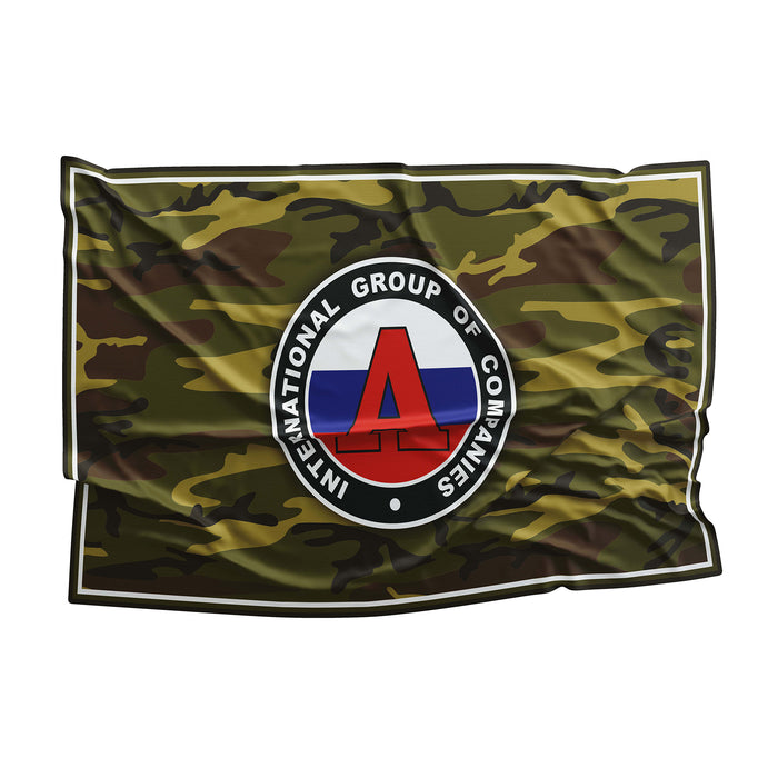 Antiterror Private Military Company International Group Of Companies Flag Banner