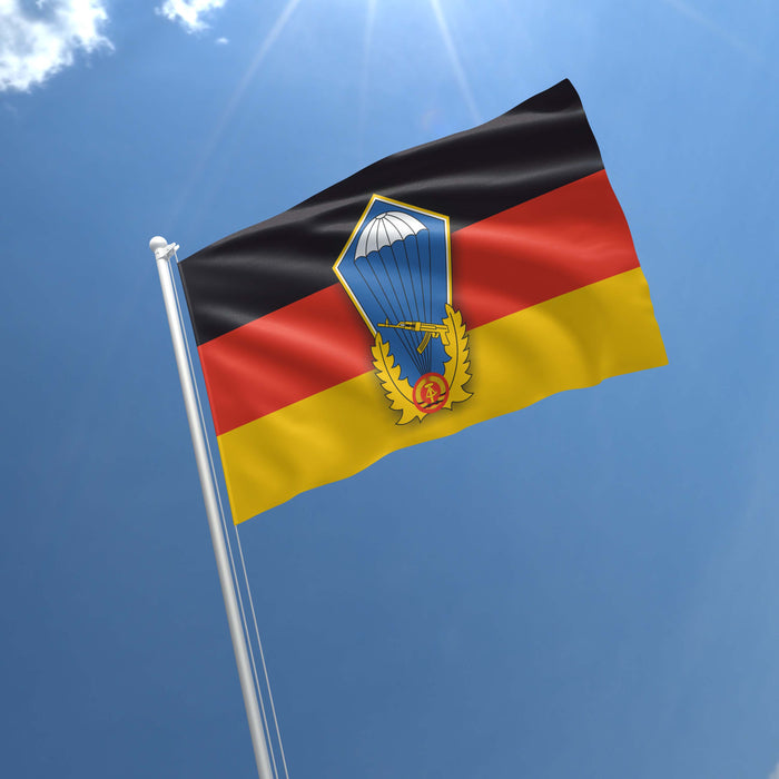 East German Paratroopers Flag Banner