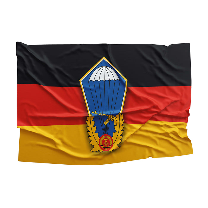 East German Paratroopers Flag Banner