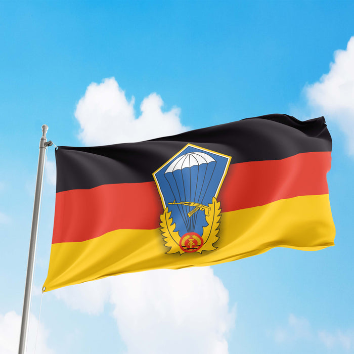 East German Paratroopers Flag Banner