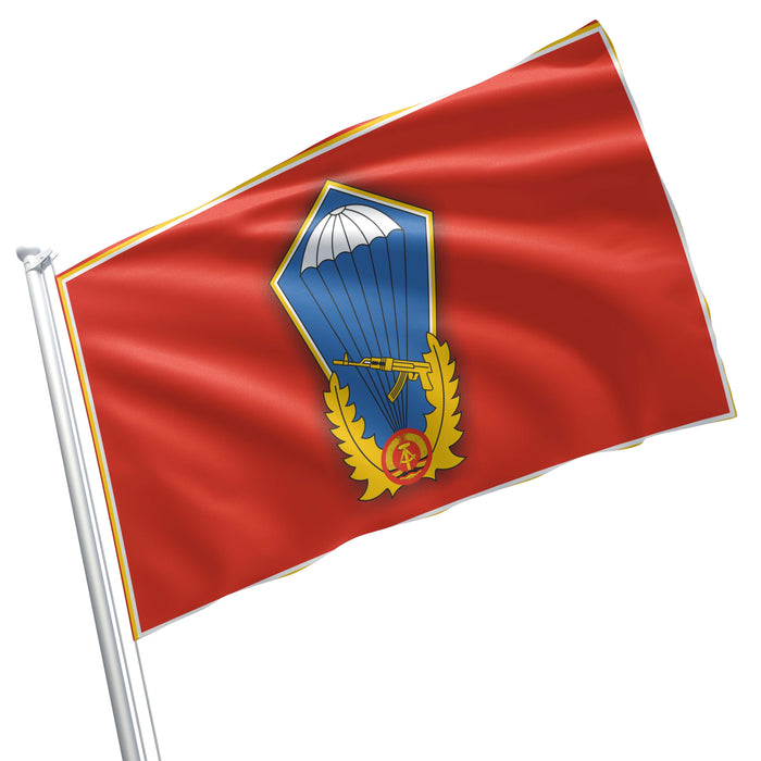 East German Paratroopers Flag Banner