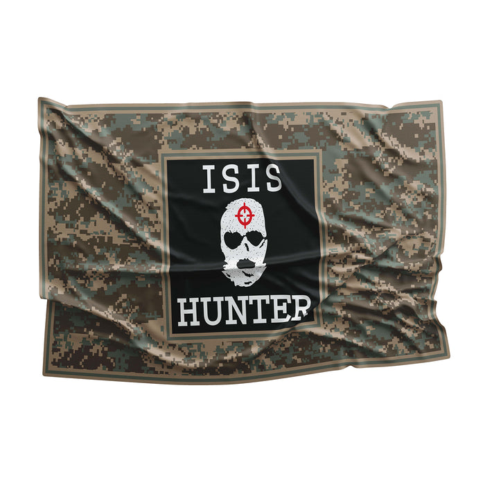 I Hunt ISIS Rats ISIS Hunter Flag Banner