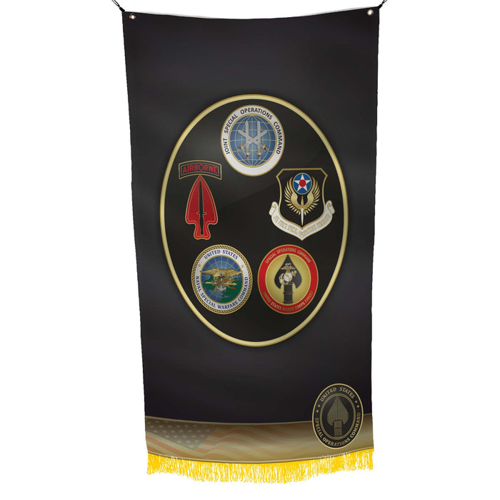 US Special Operations Command - USSOCOM Flag Banner