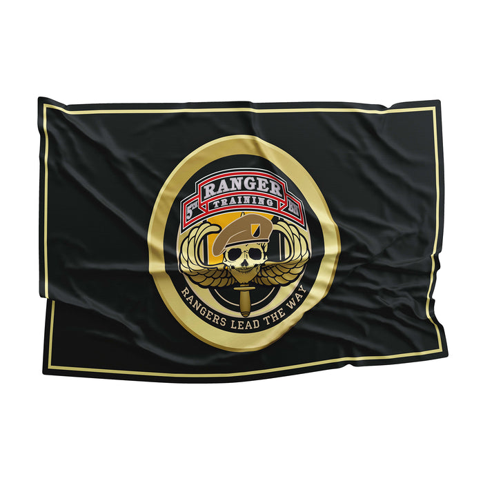 US Army Ranger Tarning School Flag Banner