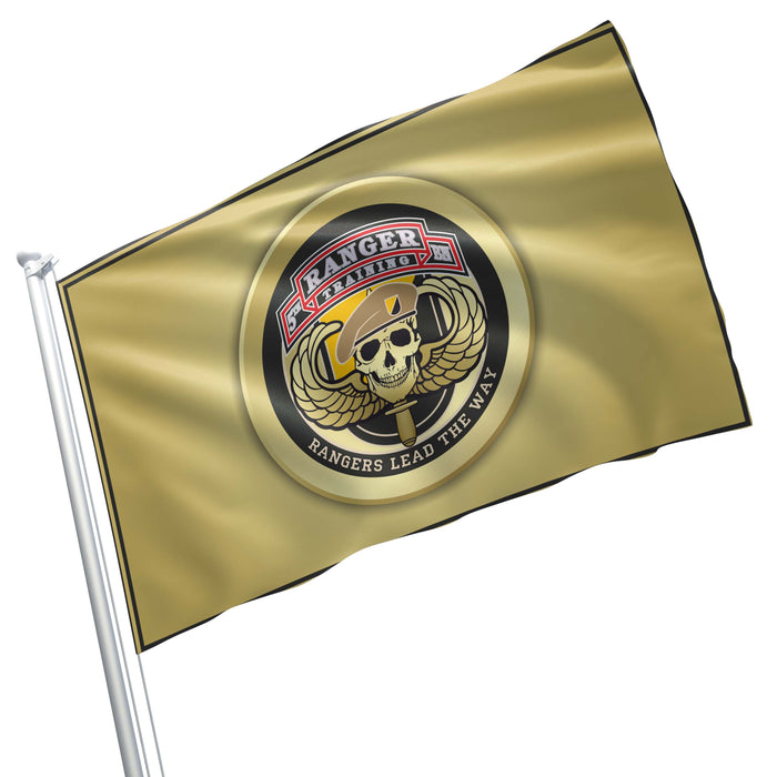 US Army Ranger Tarning School Flag Banner