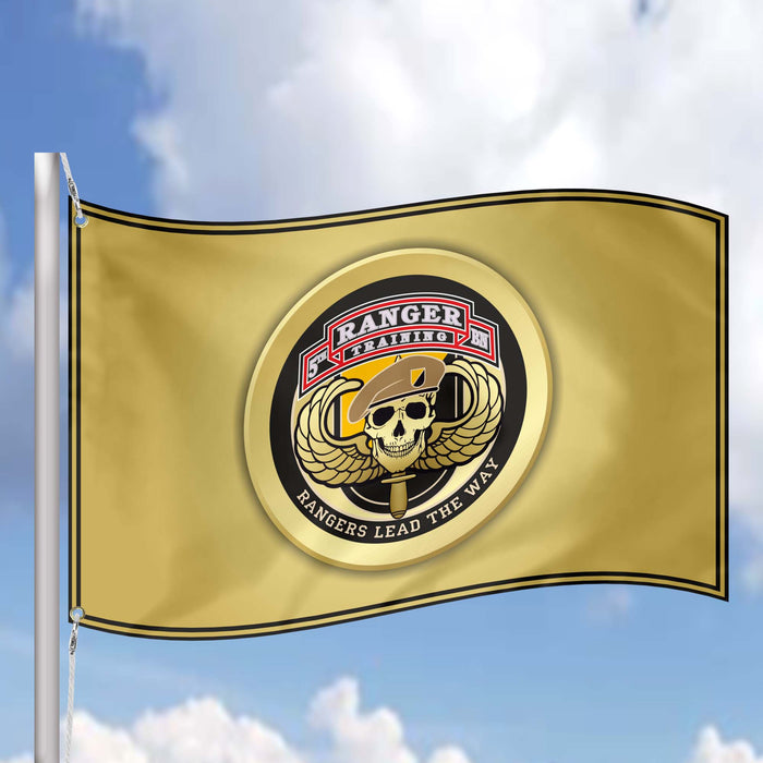 US Army Ranger Tarning School Flag Banner