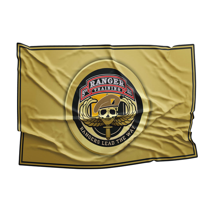 US Army Ranger Tarning School Flag Banner