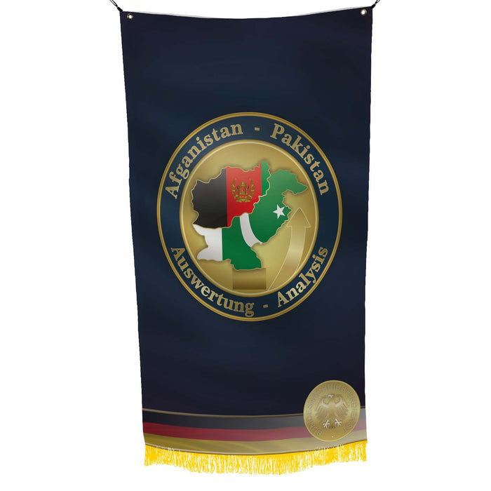 BND German Foreign Intelligence Service Afghan-Pak Grp UBL Coin CIA Counterpart Flag Banner