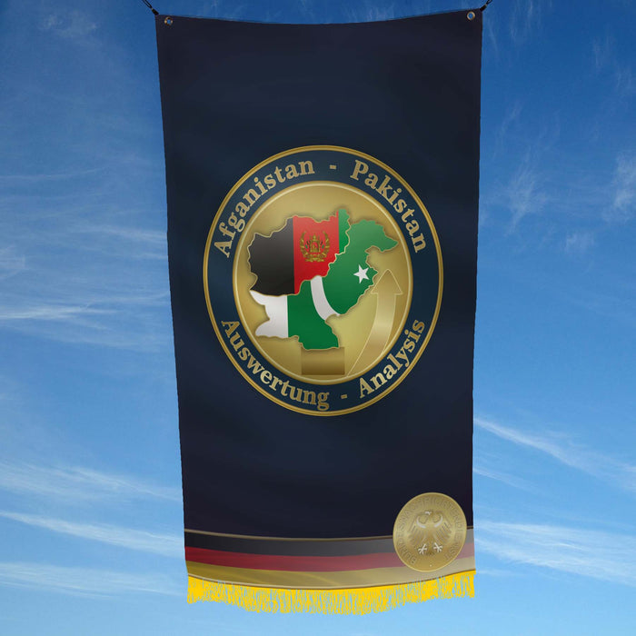 BND German Foreign Intelligence Service Afghan-Pak Grp UBL Coin CIA Counterpart Flag Banner