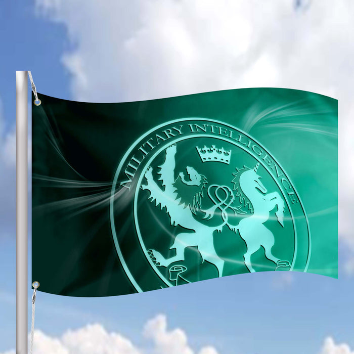 Secret Intelligence Service (SIS) MI6 Foreign Intelligence Service of the United Kingdom Flag Banner