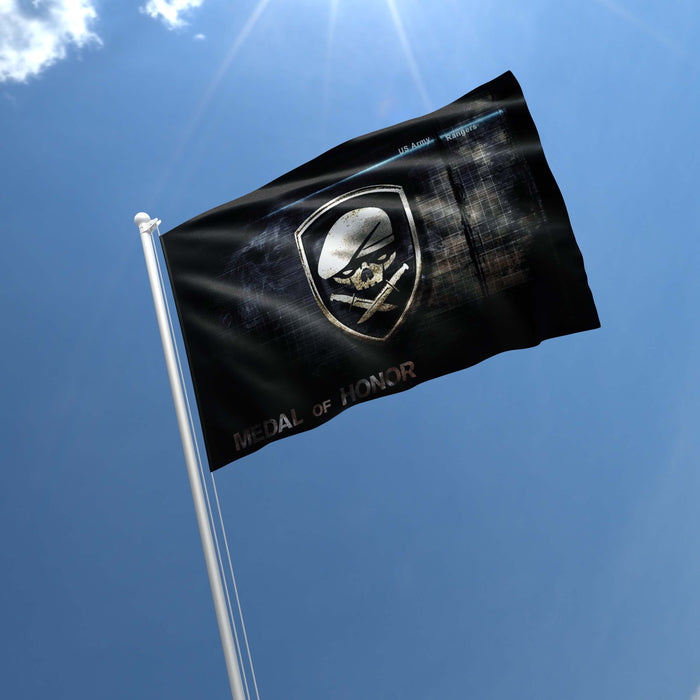 US Medal Of Honor Flag Banner