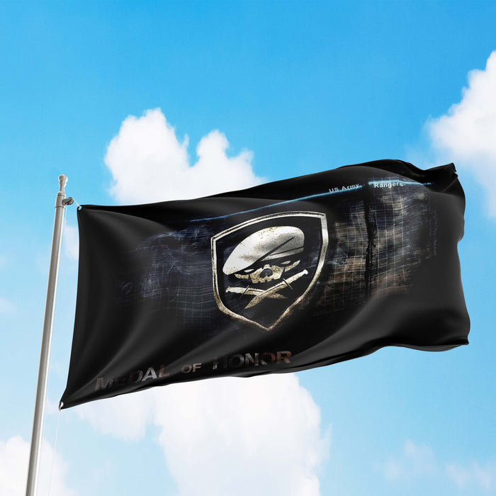 US Medal Of Honor Flag Banner