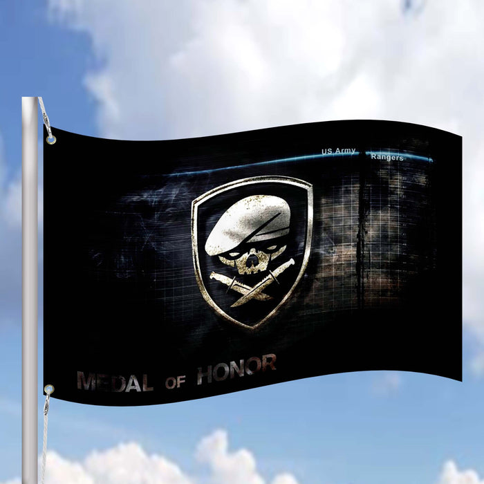 US Medal Of Honor Flag Banner