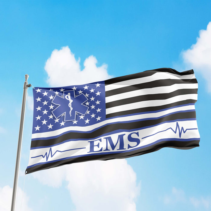 Medical Workers Nurse EMS Support Honor Flag Banner