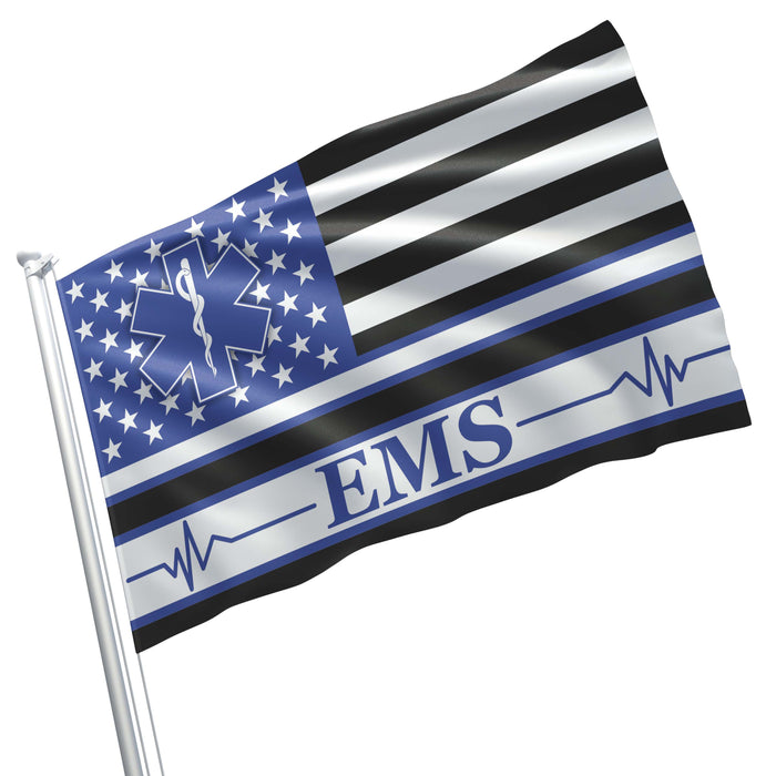 Medical Workers Nurse EMS Support Honor Flag Banner