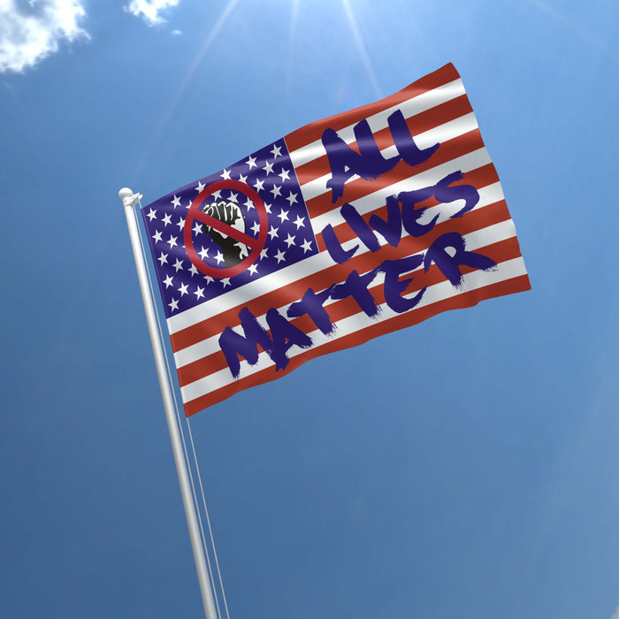 All Lives Matter USA Flag Banner