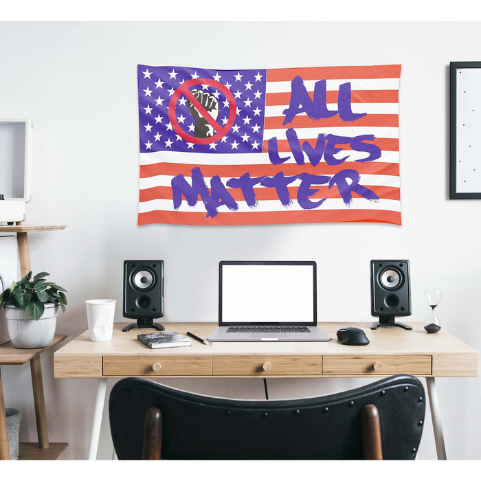 All Lives Matter USA Flag Banner